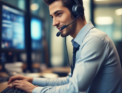 A telecommunications tower stands atop a rocky hill with sparse vegetation. The hill is mostly covered in dry foliage, with patches of snow visible. The sky is clear and bright blue, emphasizing the height of the tower.