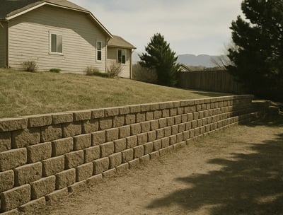retaining wall colorado springs
