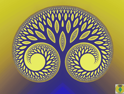 fractal, arbre de vie