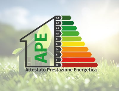 Ape attestato di prestazione energetica 