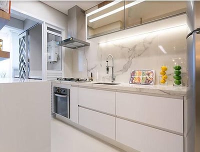 Instalação de Bancada de Porcelanato na Barra da Tijuca