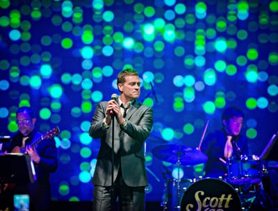 Scott Keo, singing his Michael Buble' Tribute Show ins the U.S.