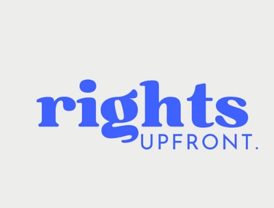 Rights Upfront logo