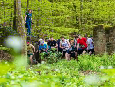 Traileurs réalisant le Lutz'Trail