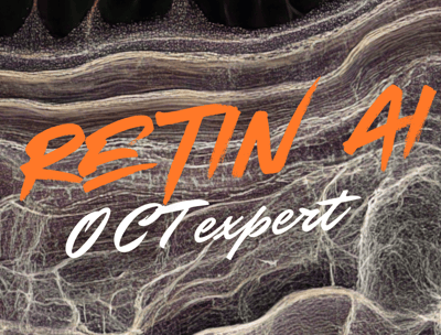 imagem estilizada da logo da RetinAI OCT expert