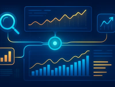 dashboard of reporting and insights automation