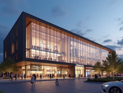 Simplified architectural solutions for large-scale residential or commercial projects