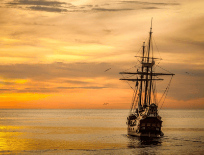 in die Weite segeln