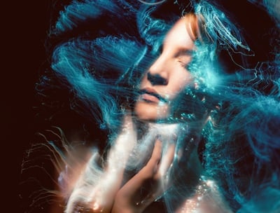Fine art photography courses explore creative portrait techniques with ethereal light effects.
