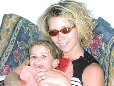 Rachel King and her daughter Mia