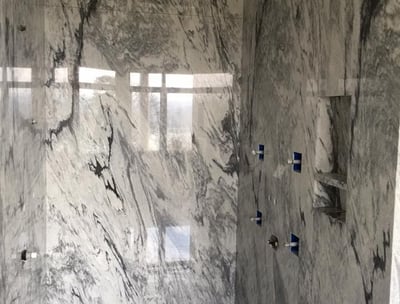 Epoxy Shower Stall