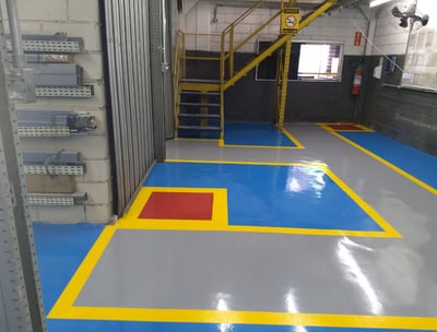 Pintura Epóxi e Piso Industrial