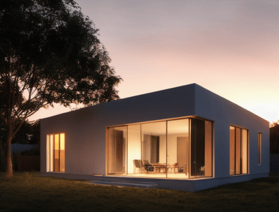 casa prefabricada modular de lujo