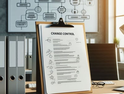 a clipboard with a clipboard showing a changeable changeable control system