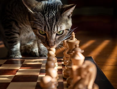 chat échecs