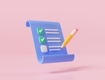 Clauviar: a pencil and pencil on a pink background