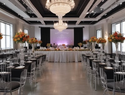 party dish arrangement