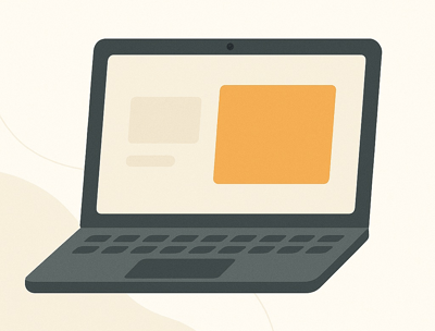 a laptop computer
