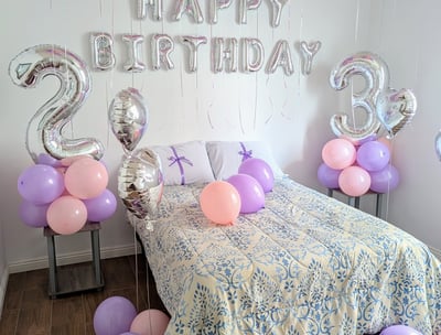 Decorating for 23rd Birthday