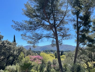 Vue panoramique Location Maison Vacances Bastide La Courlette Marseille vue panoramique avec vue