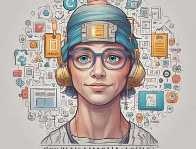 a man riding a skateboard down a street next to tall buildings