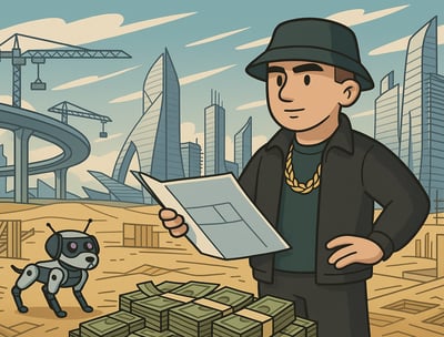 Rede eines Projektleiters der Hustensaft Jüngling Holding auf einer Firmenveranstaltung mit Publikum.