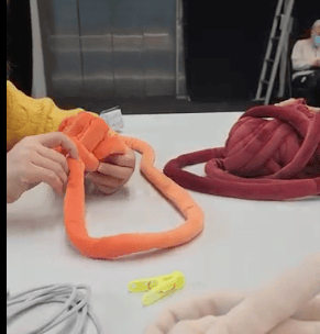 Finger Crochet, knit with your fingers