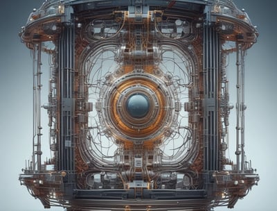 A 3D rendering of a microchip with the letters 'AI' prominently displayed on its surface, set on a dark, circular platform.