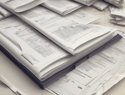 Workers are engaged in roadwork under an overpass with construction equipment and traffic cones. Palm trees and city buildings are visible in the background, along with a partially cloudy sky. One worker stands on a trailer filled with equipment, while another worker operates a tool on the ground. The third worker is standing near the middle, observing the work.