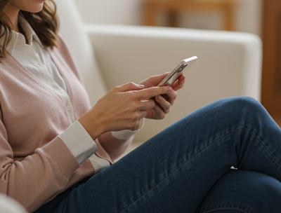 online service-provider using iPhone