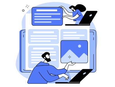 Création de site dessin