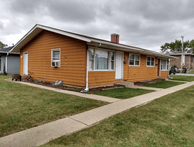 Fully upgraded 2 bed 1 bath ranch home with full basement in zion 