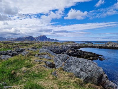 View from the Lighthouse in Andenes, Vesterålen, Norway