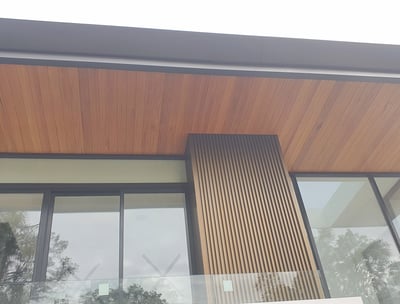 timber look aluminium soffit