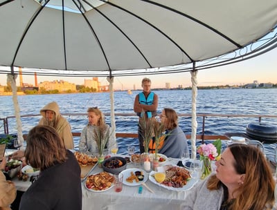 Daugava river Riga Party raft
