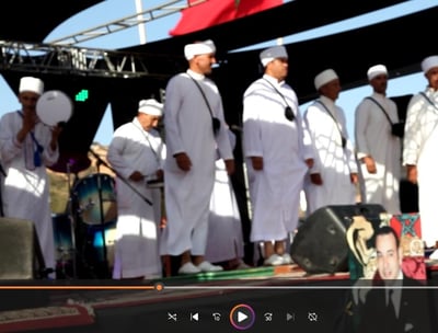 participation au danse et music avec berbères d agadir