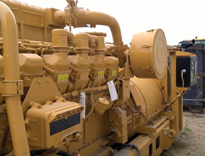 CAT 3512C, 1045kW Prime, 600v. 60 Hz. 1200 RPM, Diesel Generator Set