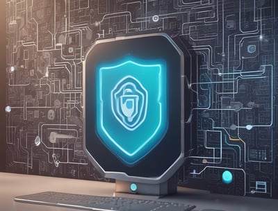 Signage on a wall reads 'Cybercrime Analysis & Research Alliance @ NTU (CARA)' in bold, white letters against a dark, textured surface. A corridor with partial ceiling panels is visible, and there's some greenery in the background.