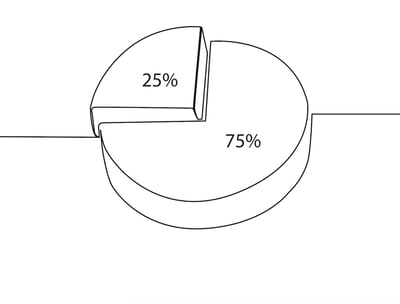 Fractional pie