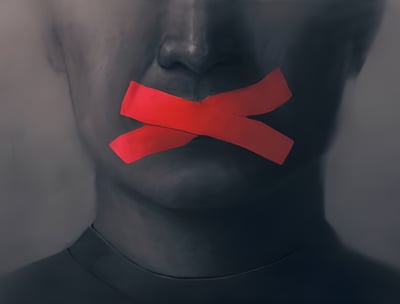 artistic image showcasing Cancel culture and freedom of speech
