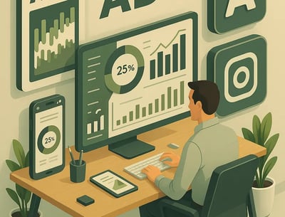 Online marketar radi na Facebook oglasima koristeći statističke alate – KlikProfit