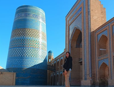 Città di Khiva in Uzbekistan