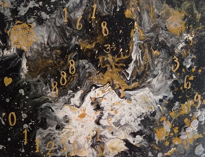 C'Ode - 130€ - peinture acrylique 60X80 - 2024