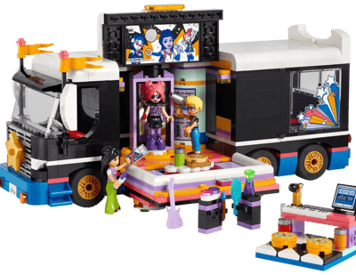 LEGO FRIENDS Pop Star Music Tour Bus - NEW 2024
