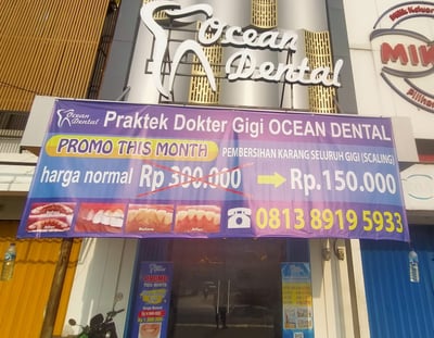 ocean dental tanggerang poris