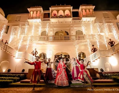 BEST BRIDE GROOM ENTRY & JAIMALA THEMES BY GEET EVENTS