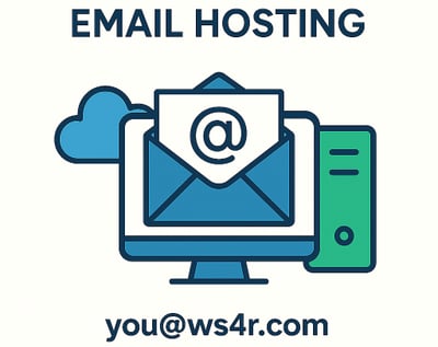 a computer screen with a mailbox and email email