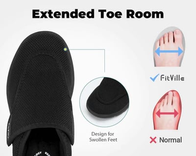 FitVille Shoes Suitable for Diabetics