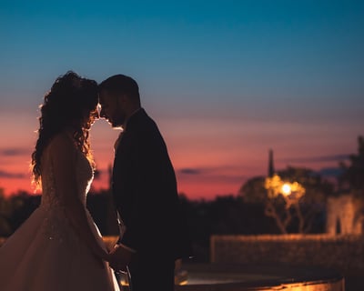 sposi al tramonto a ragusa