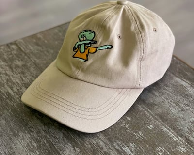 Customized cap with a cartoon character 